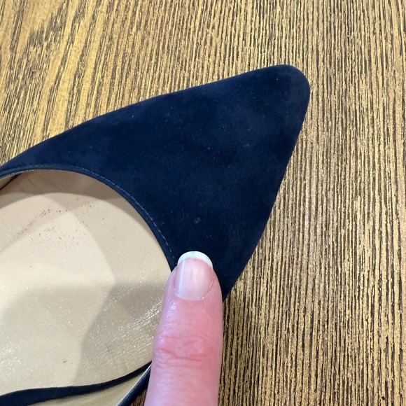 JIMMY CHOO Romy suede ballet flats - Navy - - Picture 11 of 13